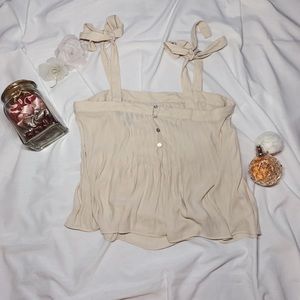 FOREVER 21, TANK TOP, CREME